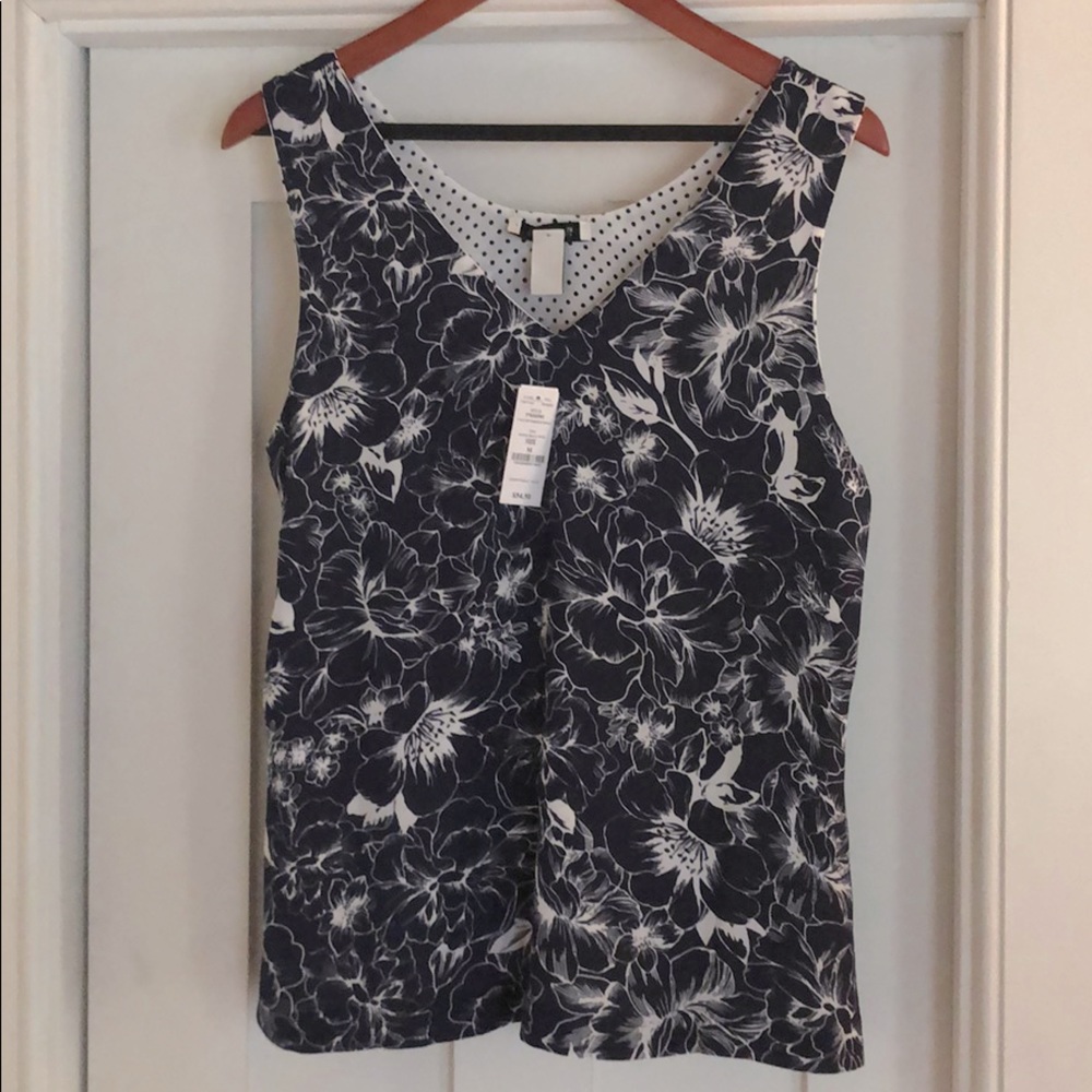 White House Black Market NWT reversible cami top.